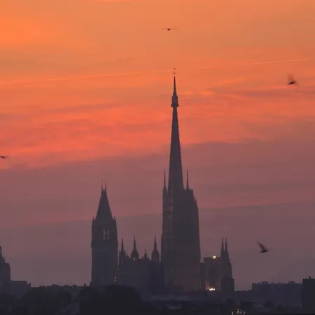 Seine En Vue Standing, Panorama Sur Rouen בית נופש