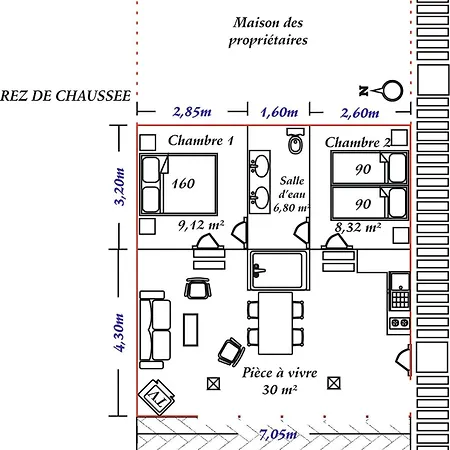 Vue Exceptionnelle Sur Rouen - Climatisation - Terrasse Panoramique - Calme Et Stationnement - 5 Personnes
