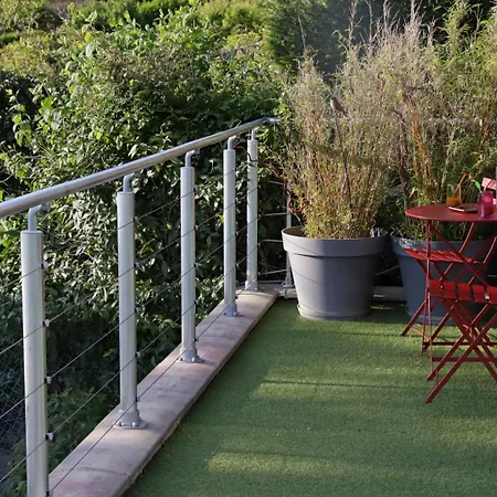 Vue Exceptionnelle Sur Rouen - Climatisation - Terrasse Panoramique - Calme Et Stationnement - 5 Personnes Holiday home *